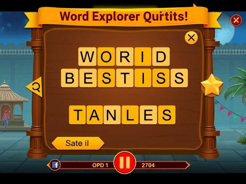 Word Explorer Quest Interface